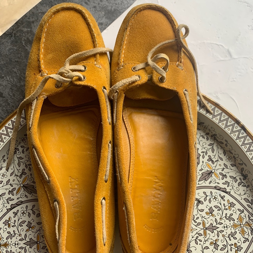 Bally loafer size 38 / 8 US